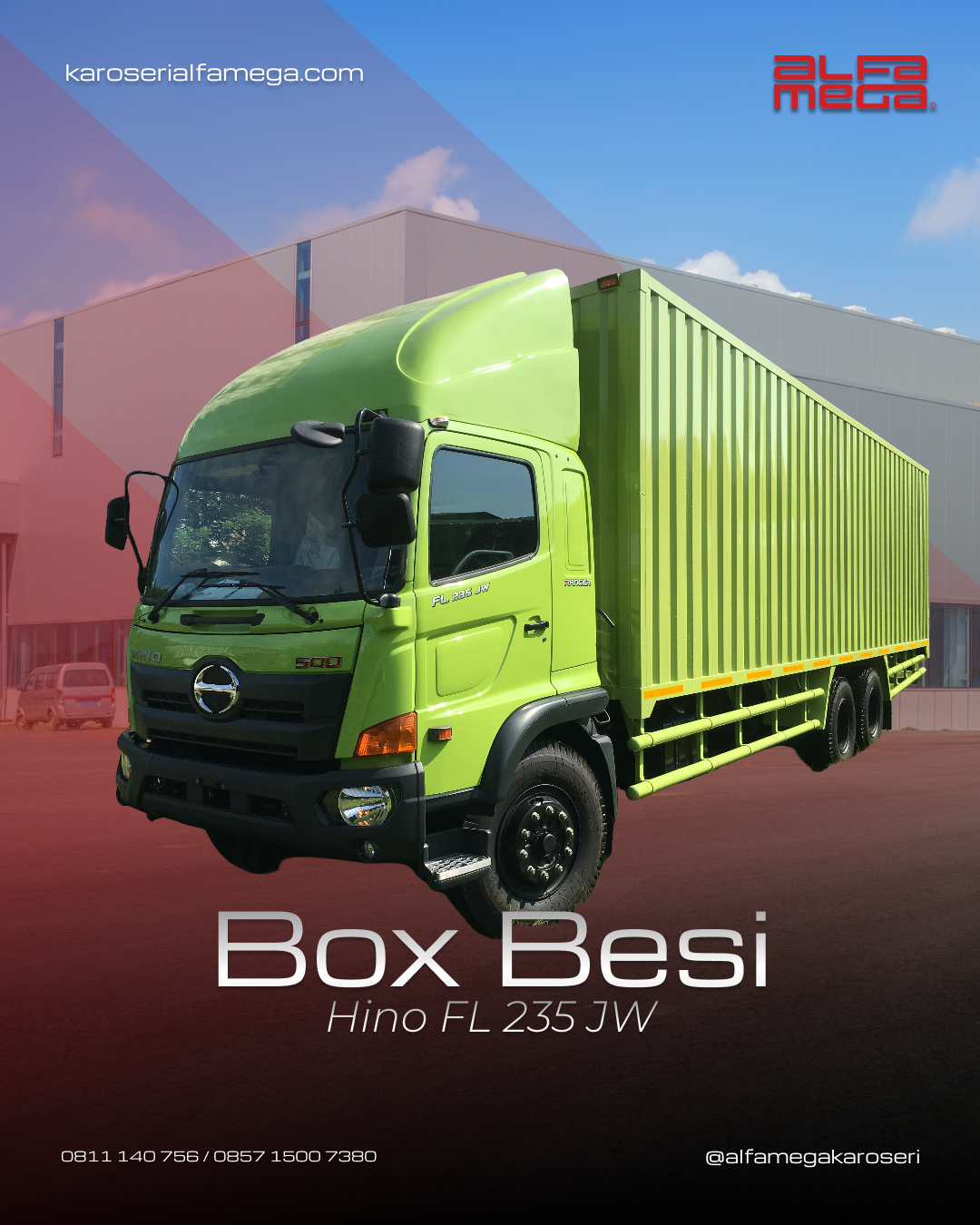 Galeri konstruksi box besi AME